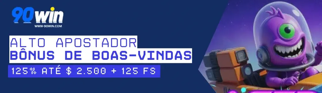 Banner final do cassino 90WIN